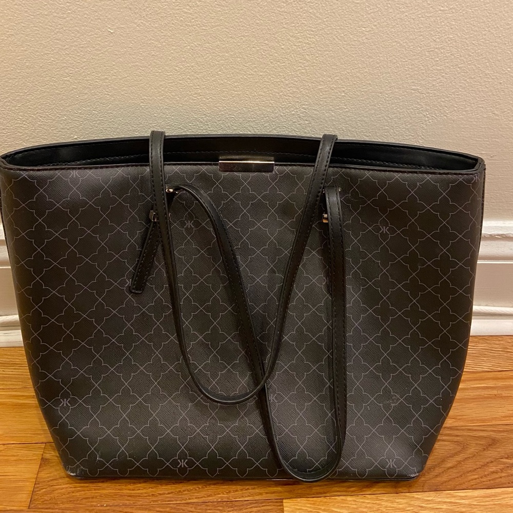 Kelly and Katie Black Tote Bag